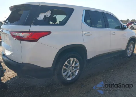 2020 Chevrolet Traverse Fwd Ls из США, поврежденный, VIN 1GNERFKW7LJ214716